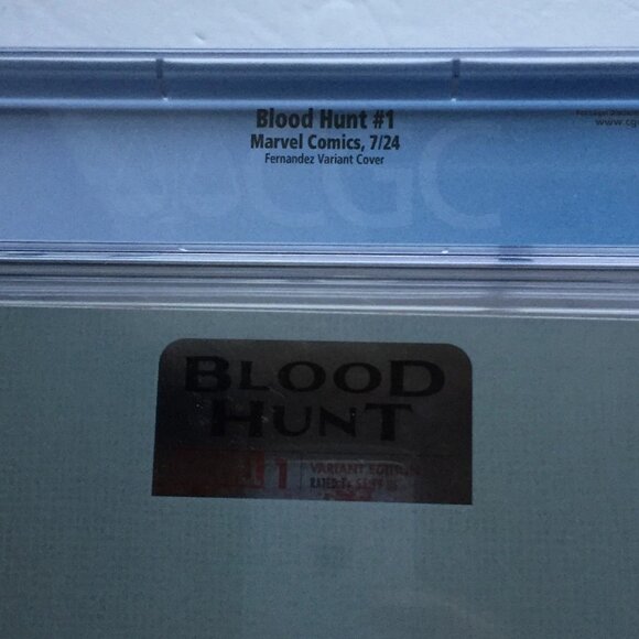 2024 Marvel Comics Blood Hunt Foil Variant #1 CGC Graded 9.6 - Picture 11 of 13